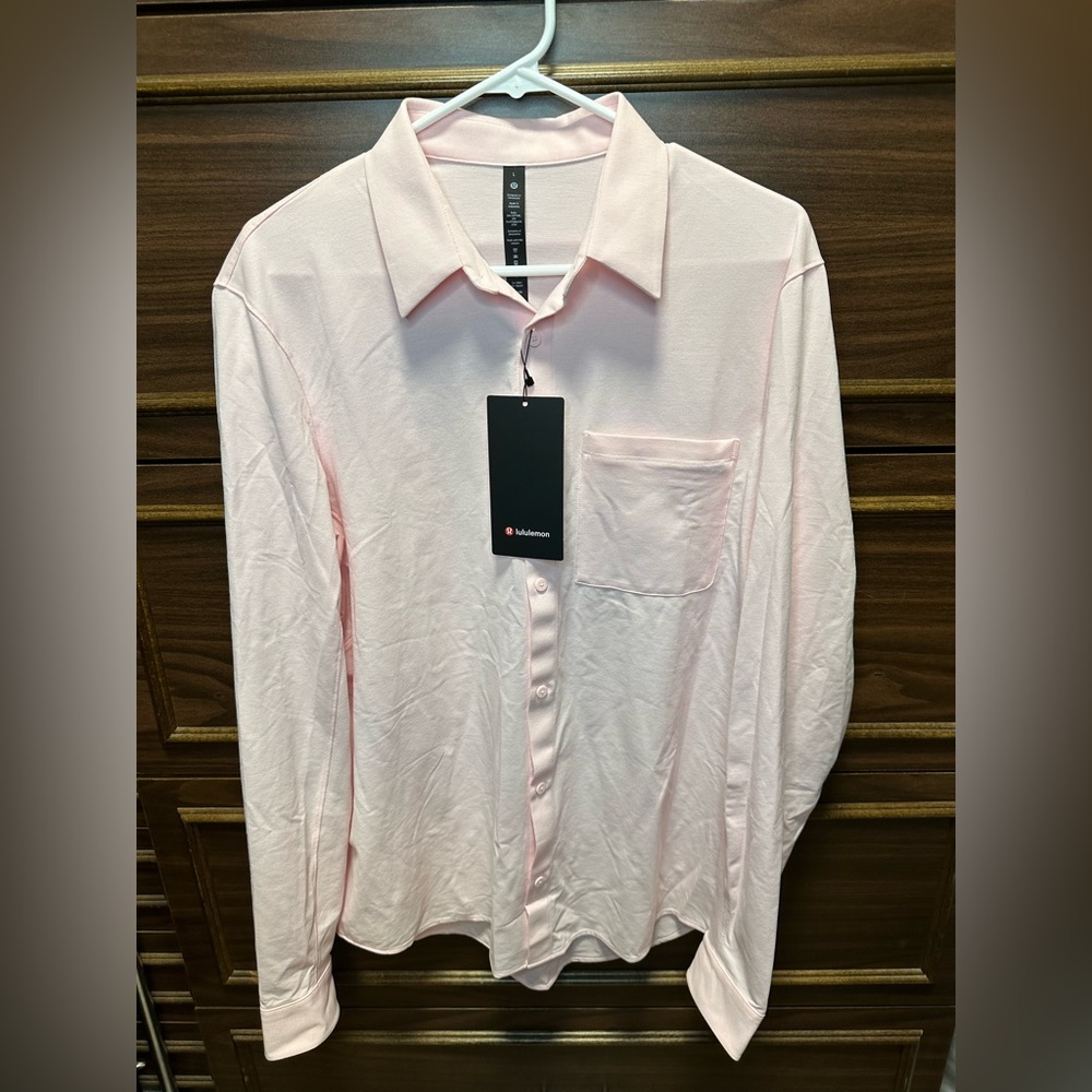 NWT Lululemon Commission Long Sleeve Shirt Size Large